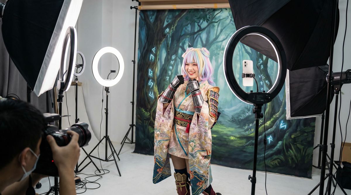 抖音揭秘动漫cosplay视频